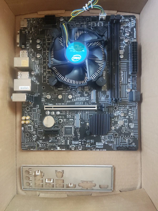 MSI H510M PRO Motherboard + I5 10500 + COMBO (USED)
