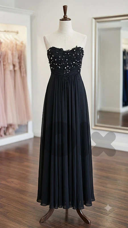 black dress