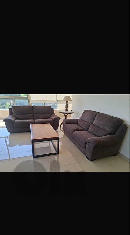 sofas + center table