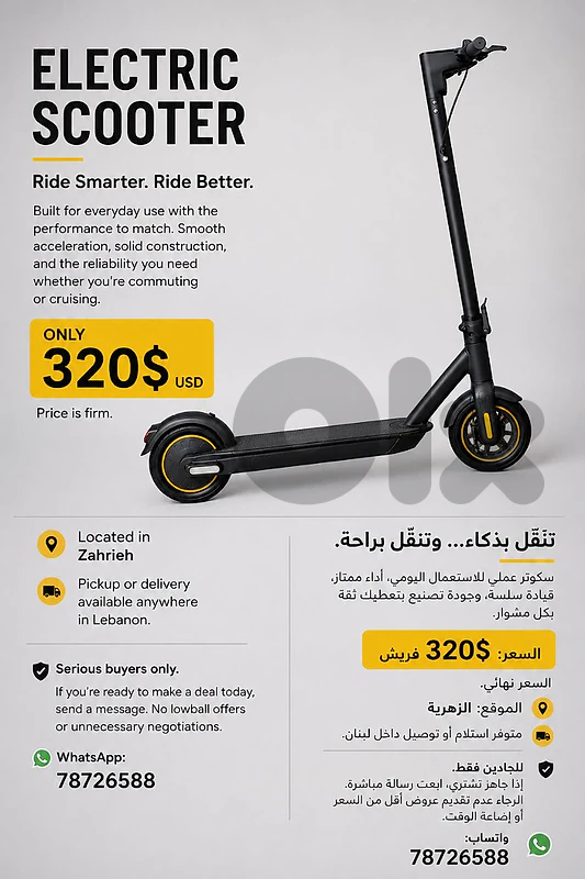electric scooter