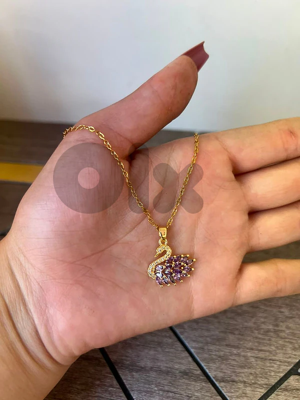 Necklace Swan Necklace Swan