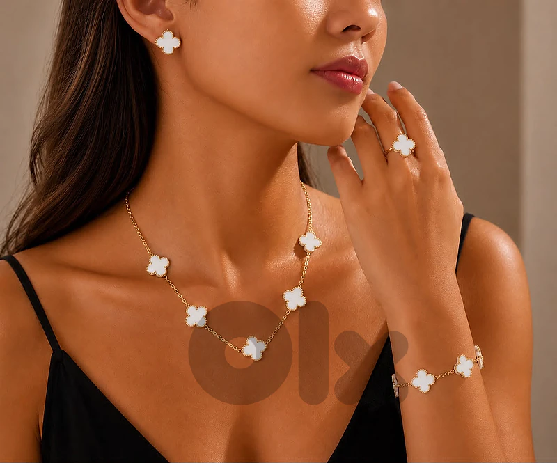Necklace + earing +rings +bracelets Necklace + earing +rings +bracelets
