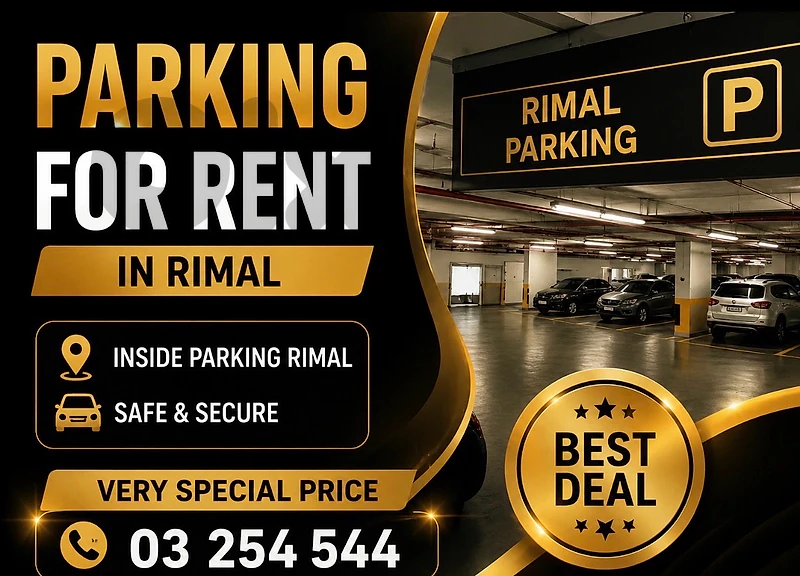 Parking cabine  rimal l for rent all season