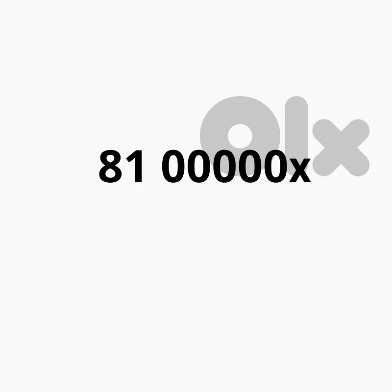Special Number rare