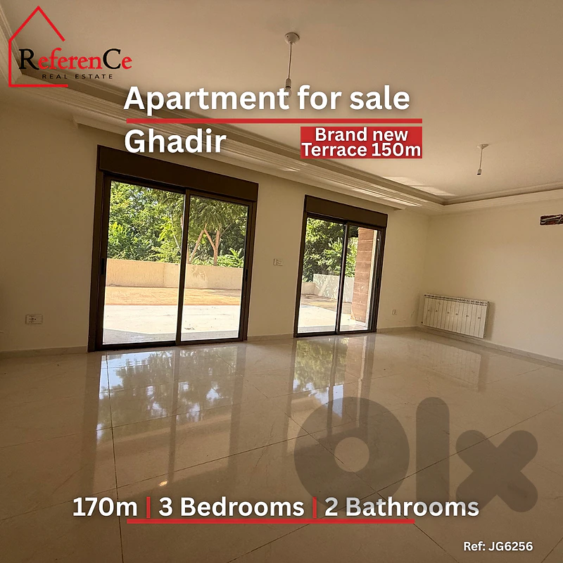 Apartment with terrace in Ghadir شقة وتراس في غادير