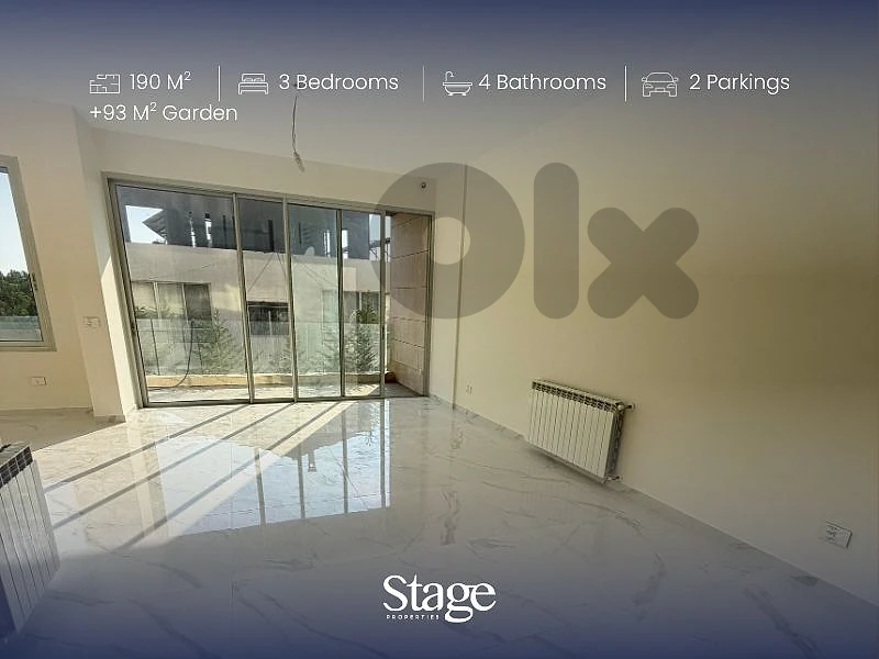 Elegant Ground-Floor Apartment with Private Garden in Monteverde