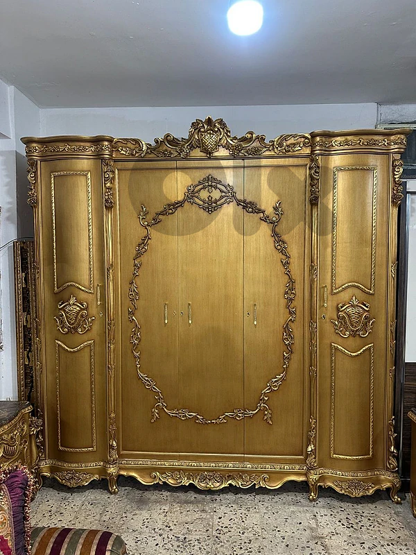 غرفه نوم مستورده على لبنان خشب زان وحفريدوي