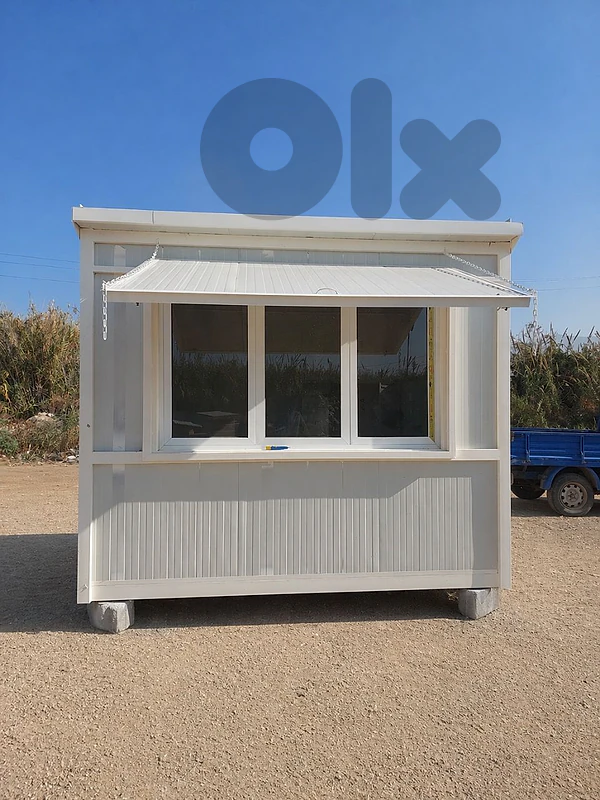 customisable prefab kiosk