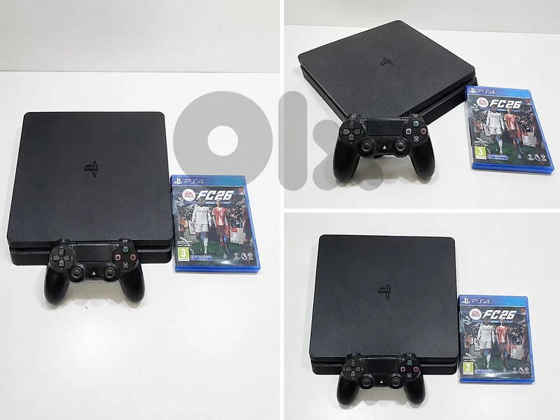 Great offer (PS4 Slim 500G+FC26)=225 (-10$)   يمكن شراء كل قطعة لوحدها