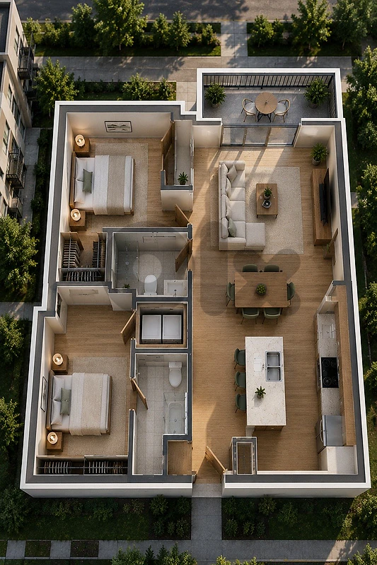 GMC501AJ  Apartment for sale in Mar Chaaya - شقة للبيع في مار شعيا