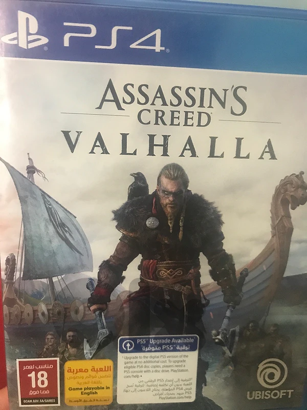 Assassin’s Creed Valhalla Ps4 (used 1 week)