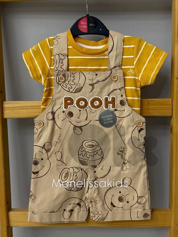 Brand disney outfit 20$ set 2 pcs  0-36 months sizes  Cotton 100%