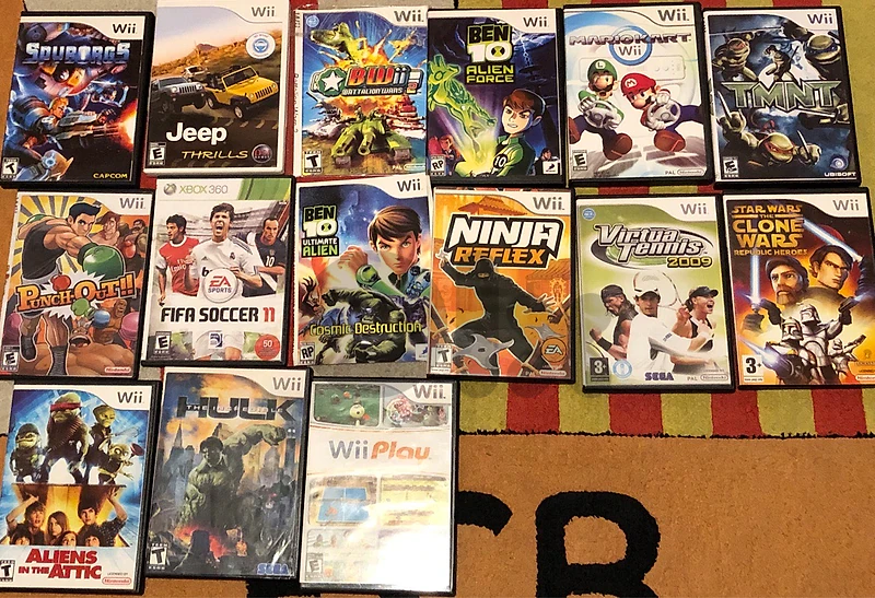 wii cds used