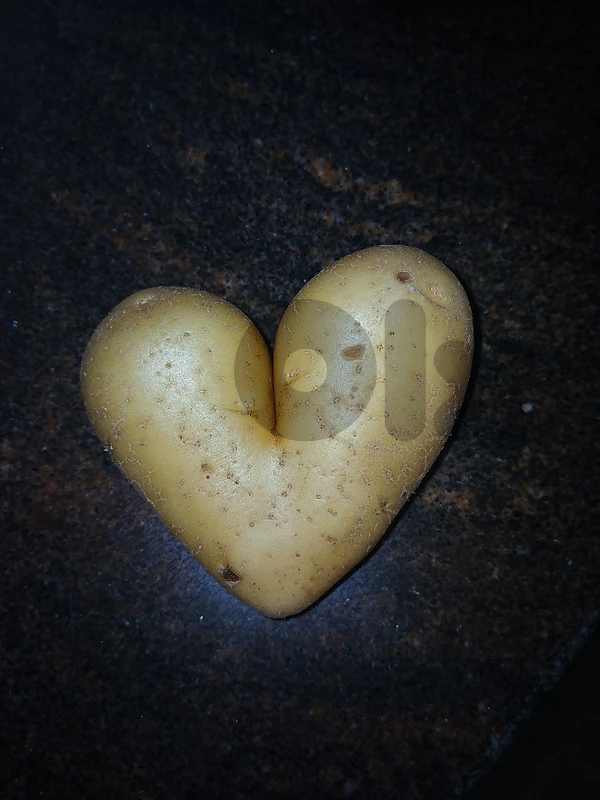 Heart-shaped Potato