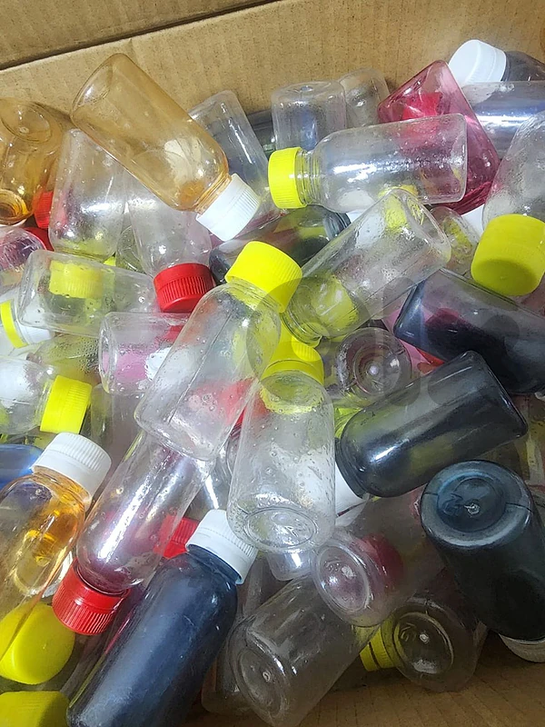 plastic bottles