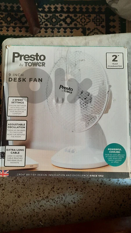 desk fan