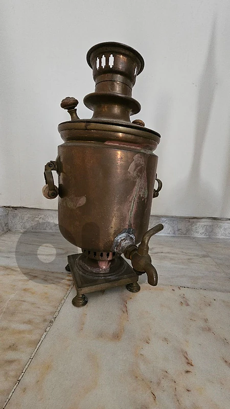 antique Russian-style samovar