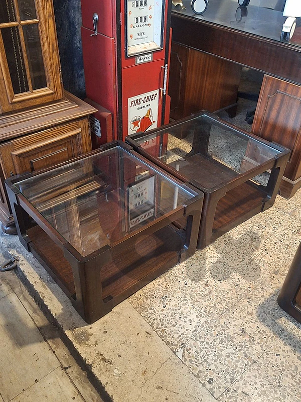 pair of vintage Mid-century coffee tables