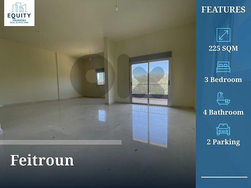 225 SQM Apartment For Sale In Feitroun #RK6952