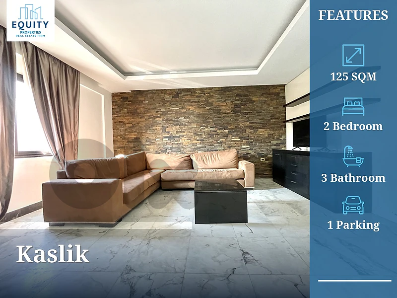 125 SQM Apartment For Sale In Kaslik #RK6758