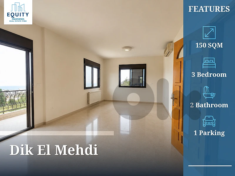 150 SQM Apartment For Rent In Dik El Mehdi #CK6630