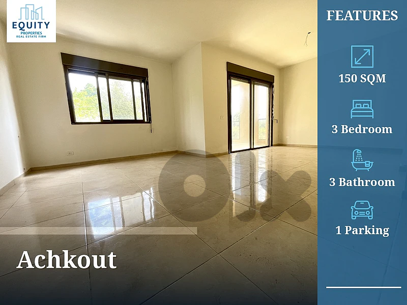 150 SQM Apartment For Sale In Achkout #RK65107