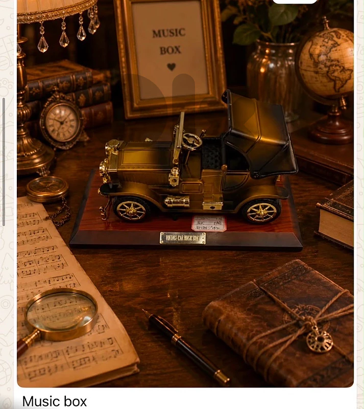 music box and vintage