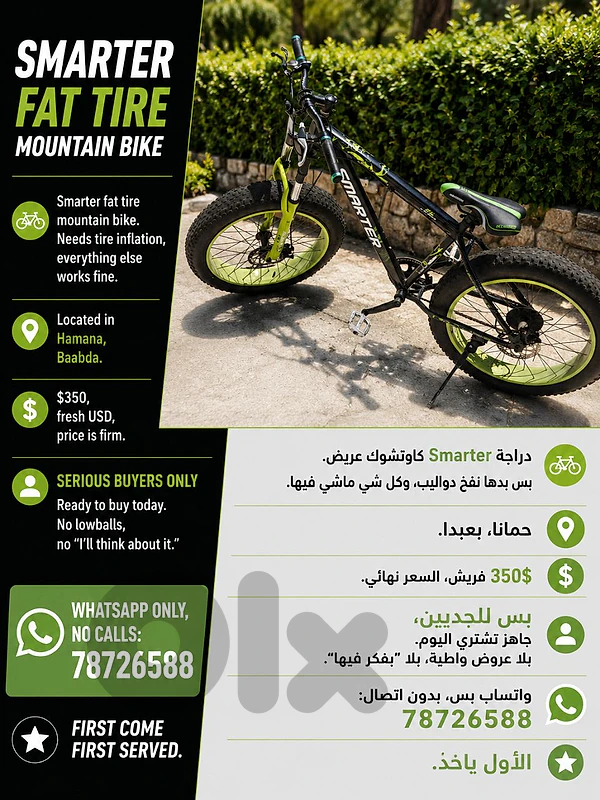 smarter fat tire mountain bike