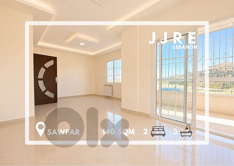Apartment For Sale In Sawfar-Charoun / شقة للبيع في صوفر-شارون