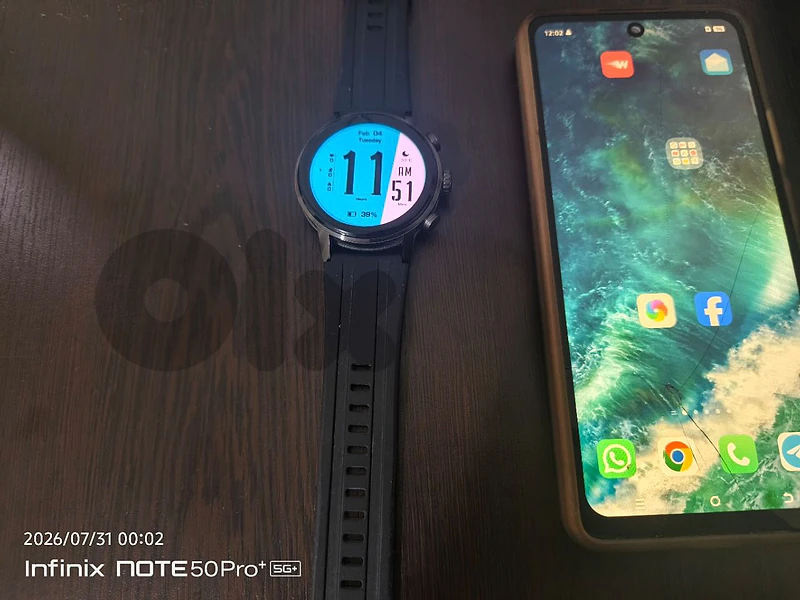 tecno pova 7 4g  +kieslect kr2 smart watch