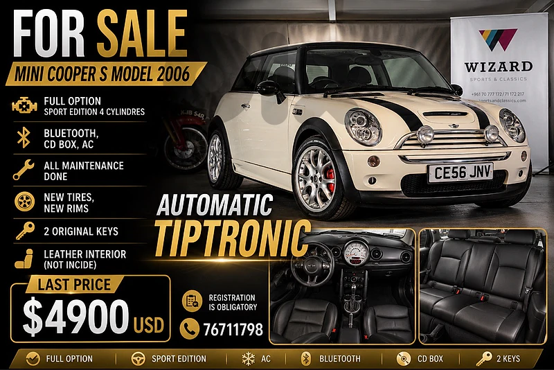 MINI Cooper S 2006 mini cooper s model 2006 sport edition