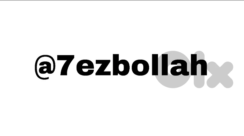 @7ezbollah  whatsapp