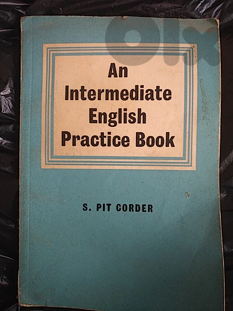 Very old book An Intermediate English Practice Book (1965)