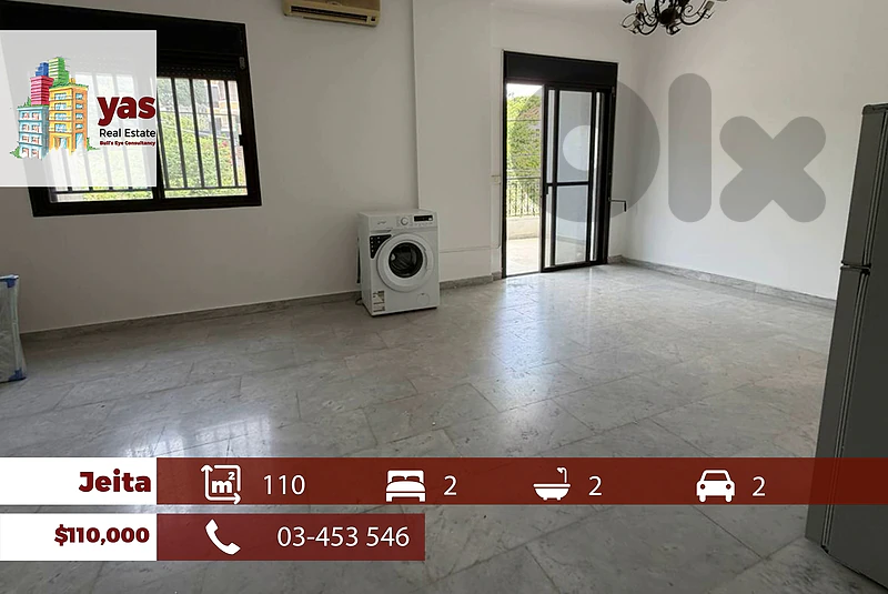 Jeita 110m2 | Calm Area | Open View | Luxury | Prime Location | EL