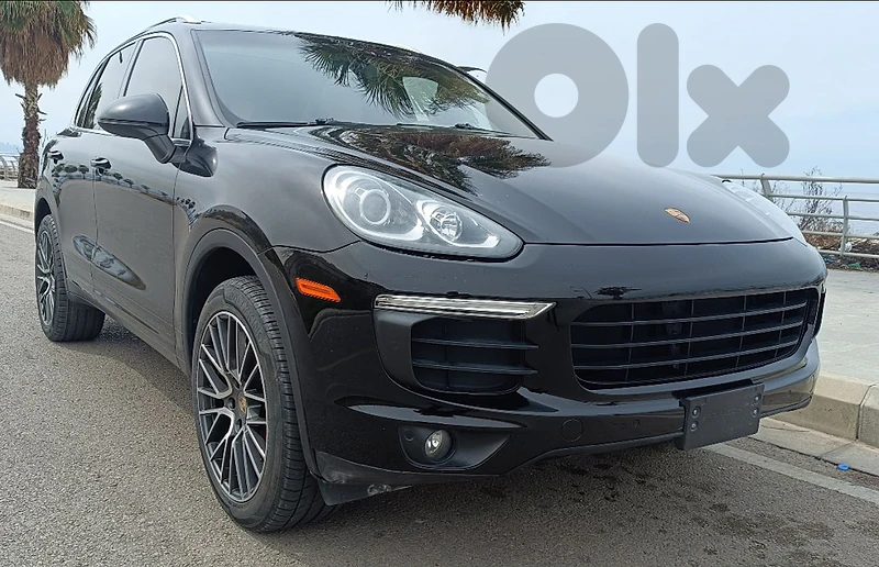 Porsche Cayenne 2016 black Porsche Cayenne 2016 black