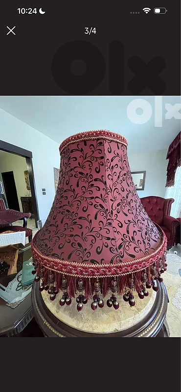 red vintage globe