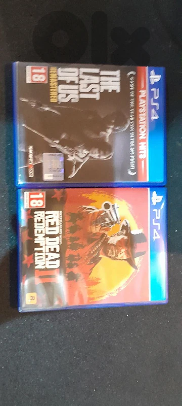 adventure bundle : red dead redemption 2 + the last of us 1 remasterd