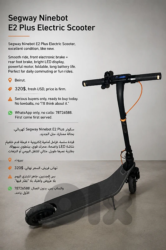 electric scooter