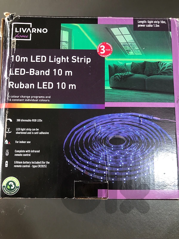 livarno 10m led light strip