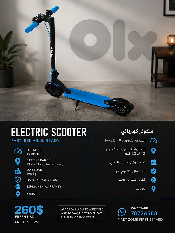 electric scooter electric scooter