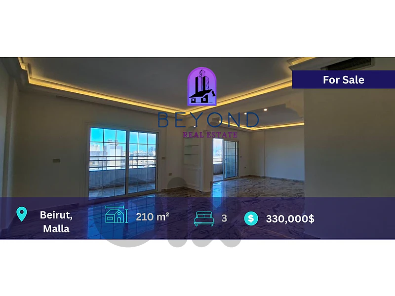 Apartment for sale in Malla  / شقة للبيع في الملا