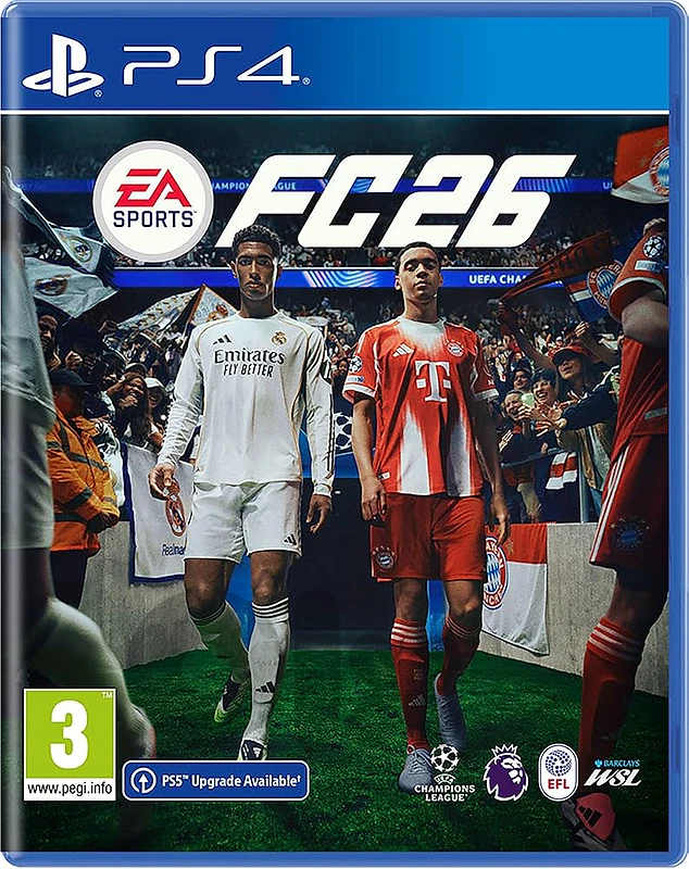 PS4 Console Original Black + FC 26