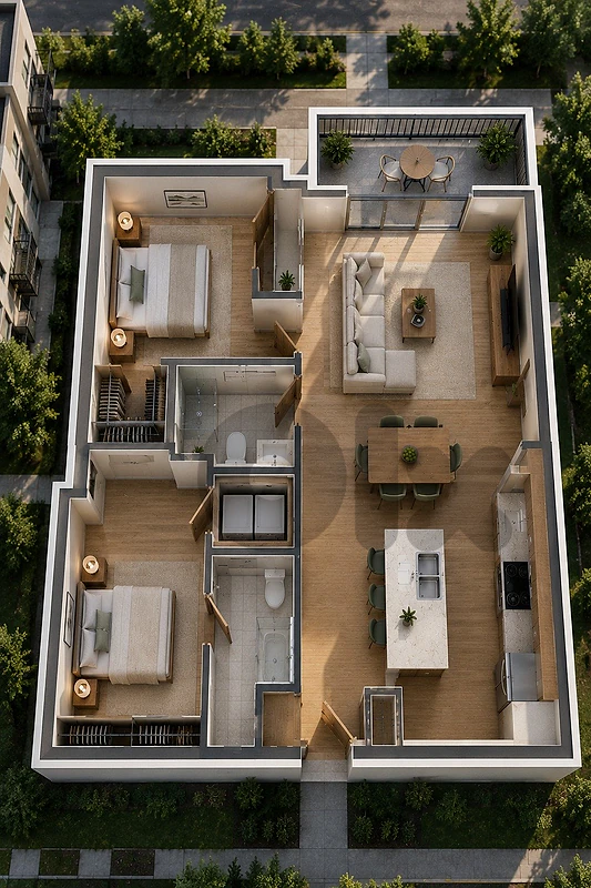 GMC512AJ - Apartment for sale in Baouchrieh - شقة للبيع في البوشرية