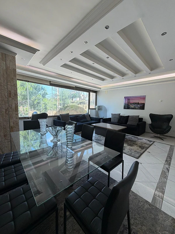 Furnished l Luxurious Apartment in Bchamoun Yahodeya