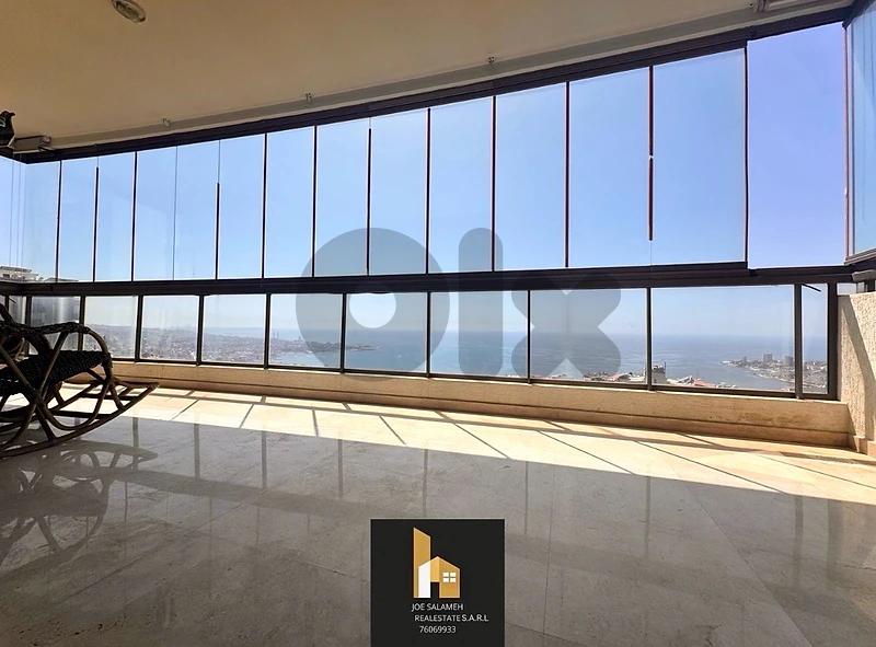 Catch Full Sea View 185m2 apartment for sale Sahel Alma 230,000$cash