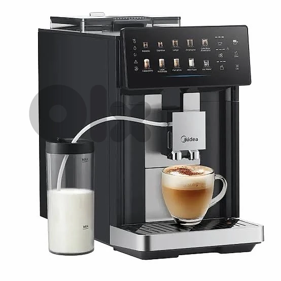 Midea 10 in 1 coffee machine + grinder & milk frother