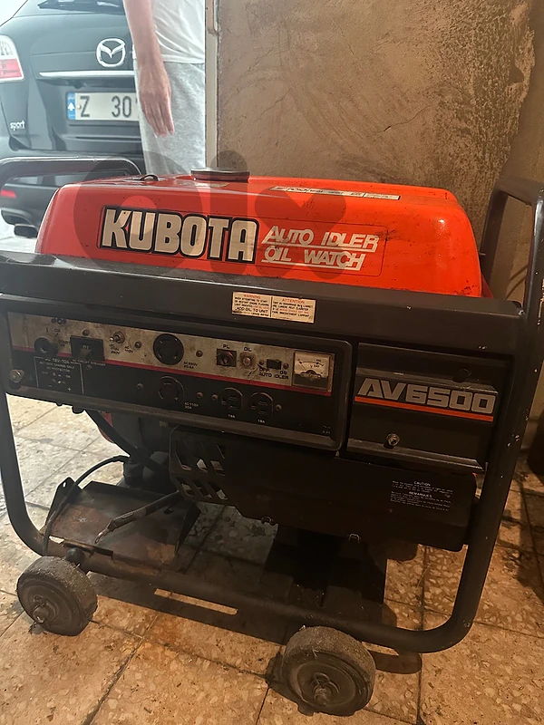 kubota used generator benzene 5kva call 03613265