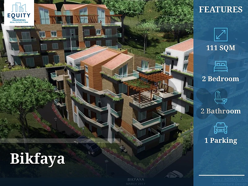 111 SQM Apartment For Sale In Bikfaya #JH701