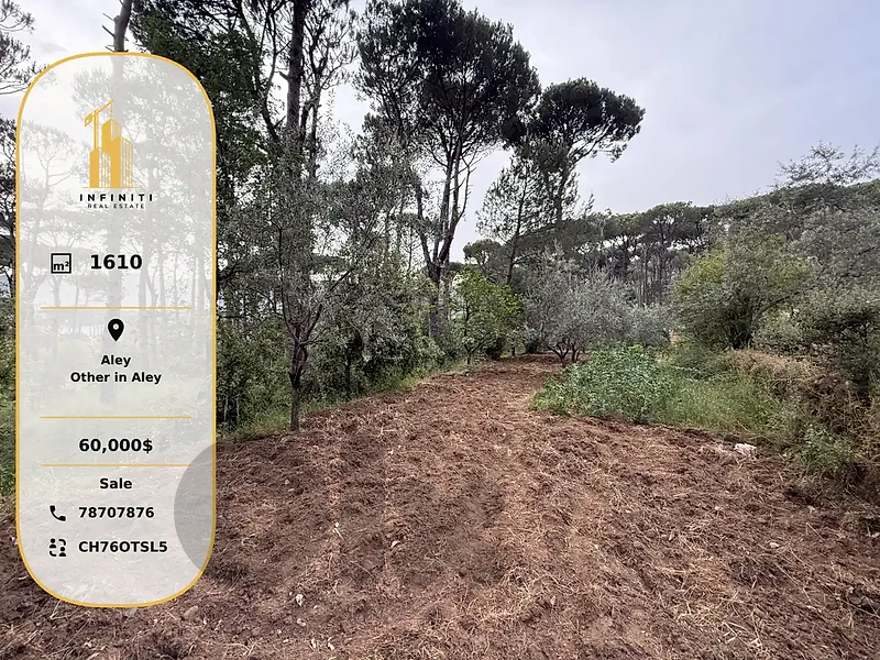 Land for Sale in Aghmeed, Aley أرض للبيع في أغميد، عاليه