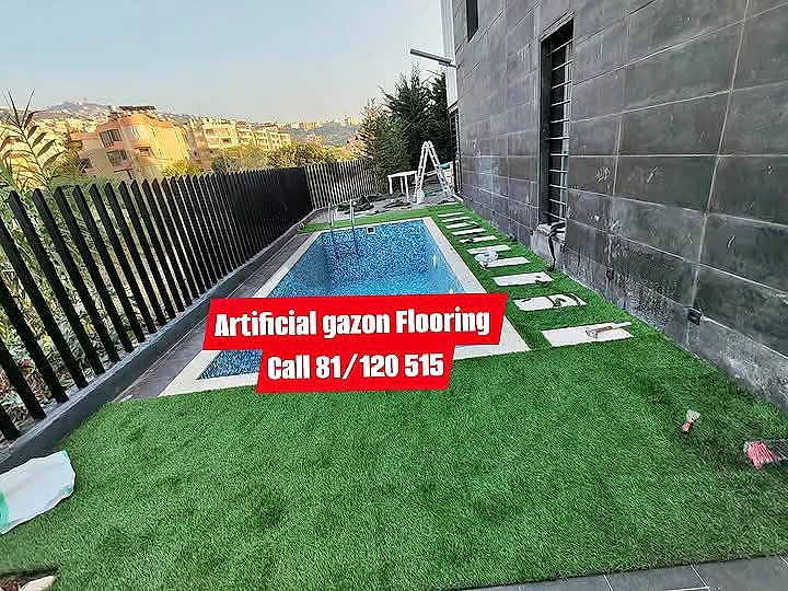 all types artificial grass flooring